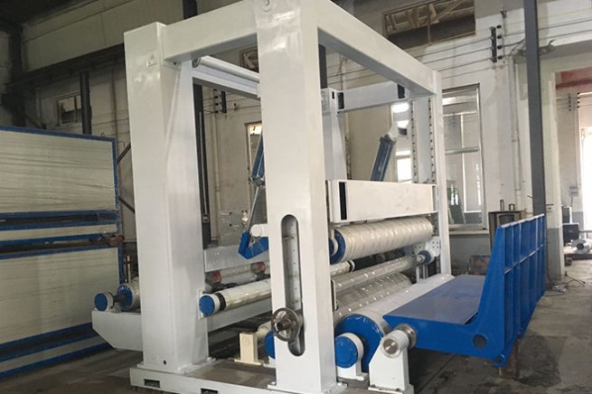 下引纸框架复卷机