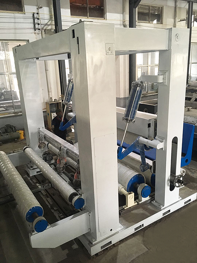 下引纸框架复卷机