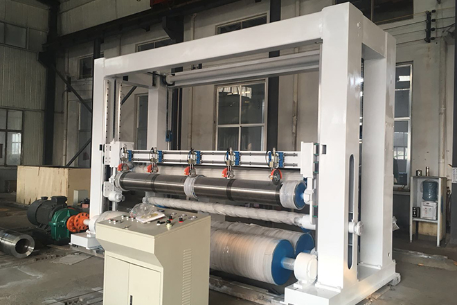 上引纸框架复卷机