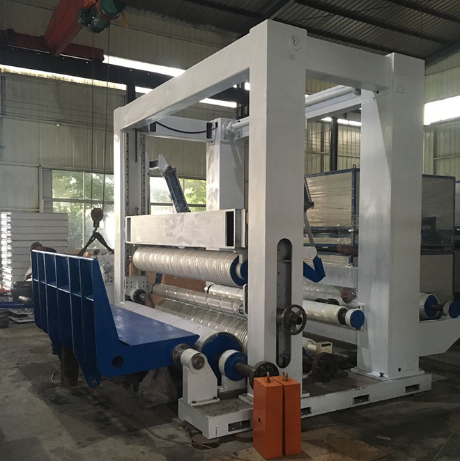 下引纸框架复卷机