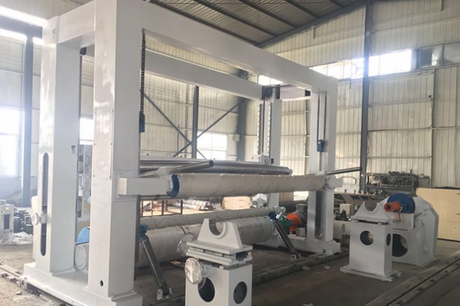 上引纸框架复卷机